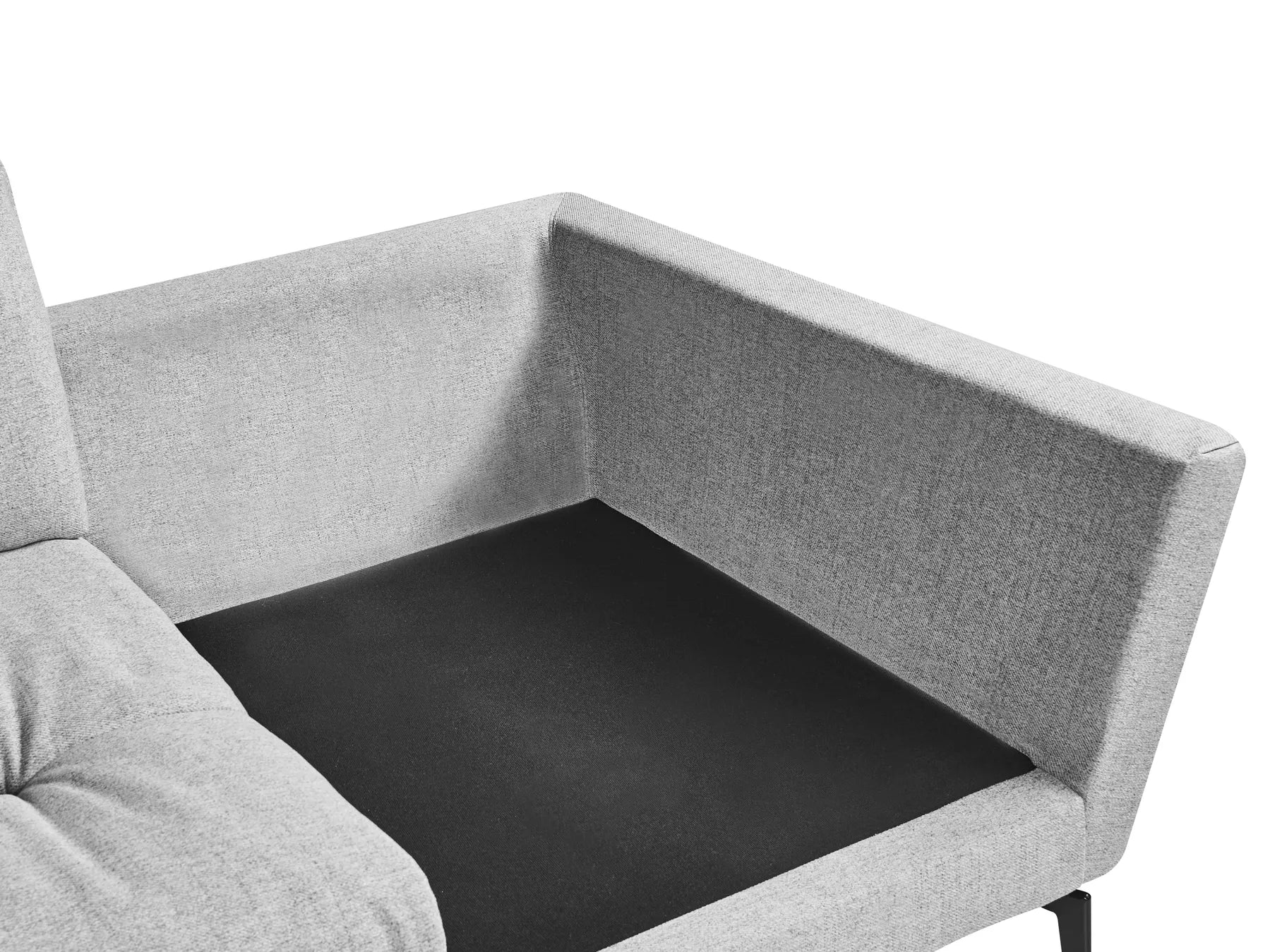 Sofa 4 Seater NENOLA Fabric Grey