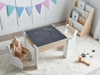 Kids Table with Chairs LOYD  White