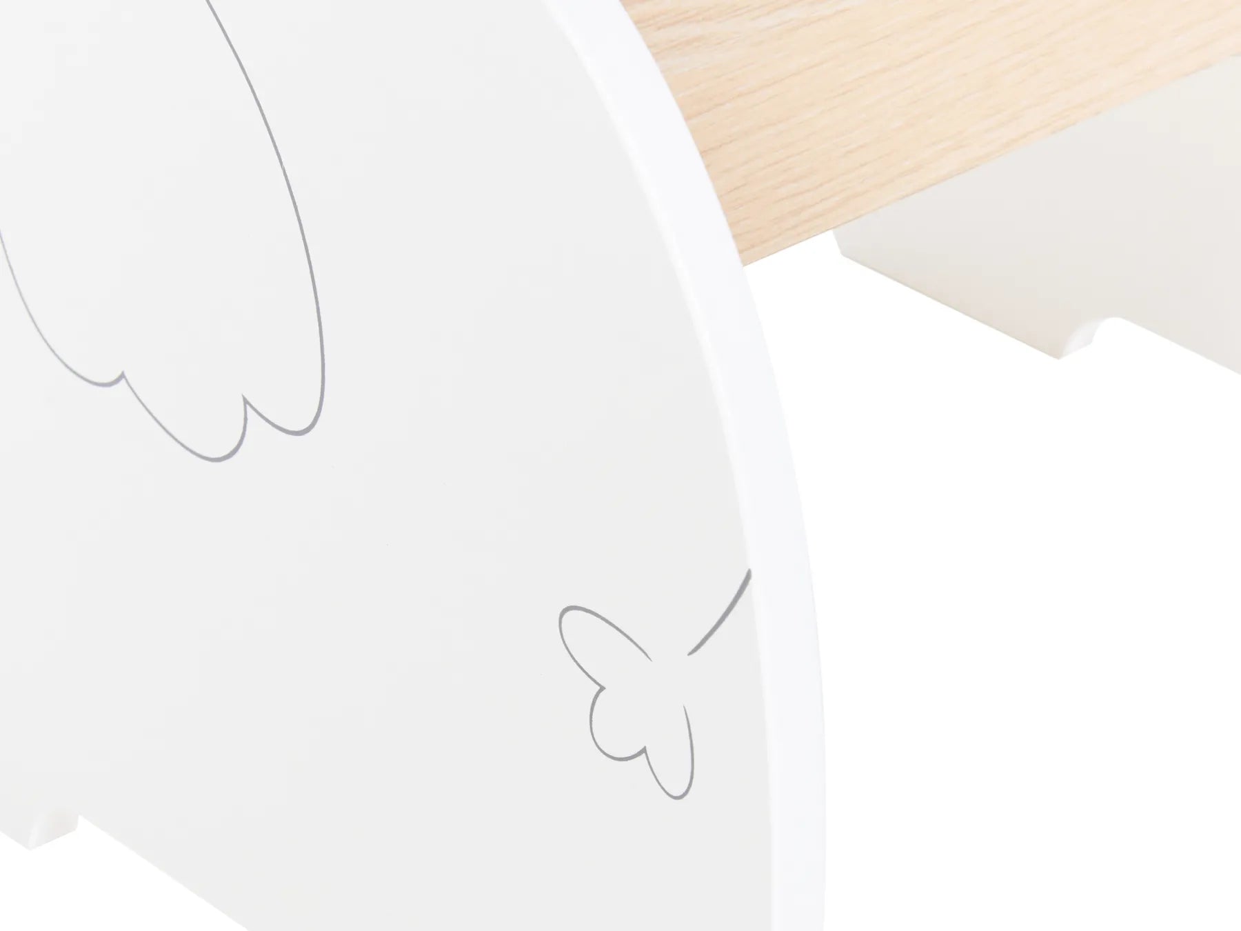 Kids Table with Chairs LOYD  White