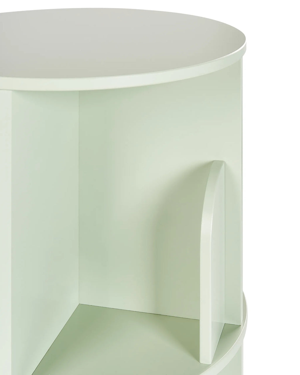 Rotating Bookshelf CANEY 94 cm Light Green