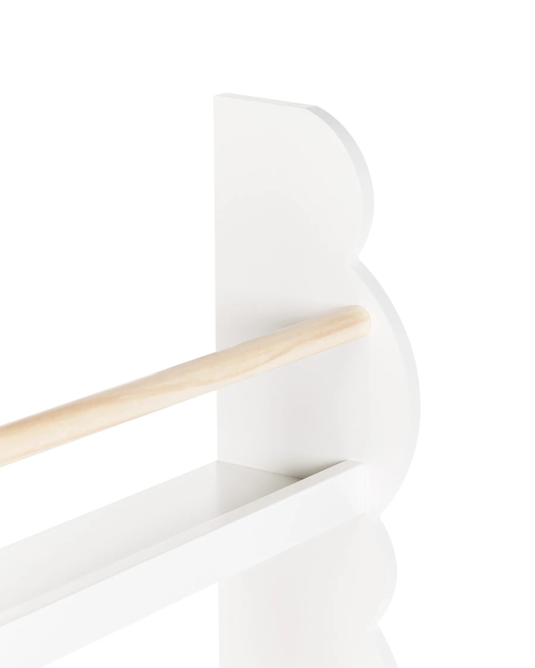 Wall Bookshelf RIGOLET 80 cm White