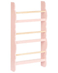 Wall Bookshelf RIGOLET 80 cm Pastel Pink