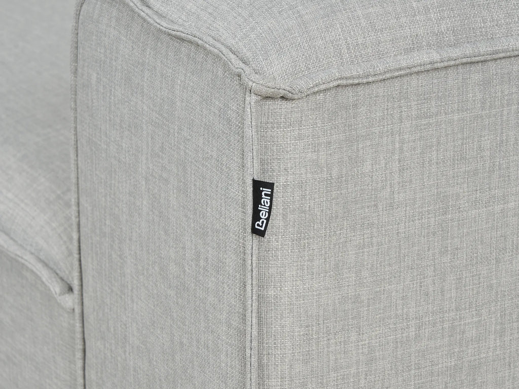 Corner Seat ARDAL Fabric Light Grey Left Hand