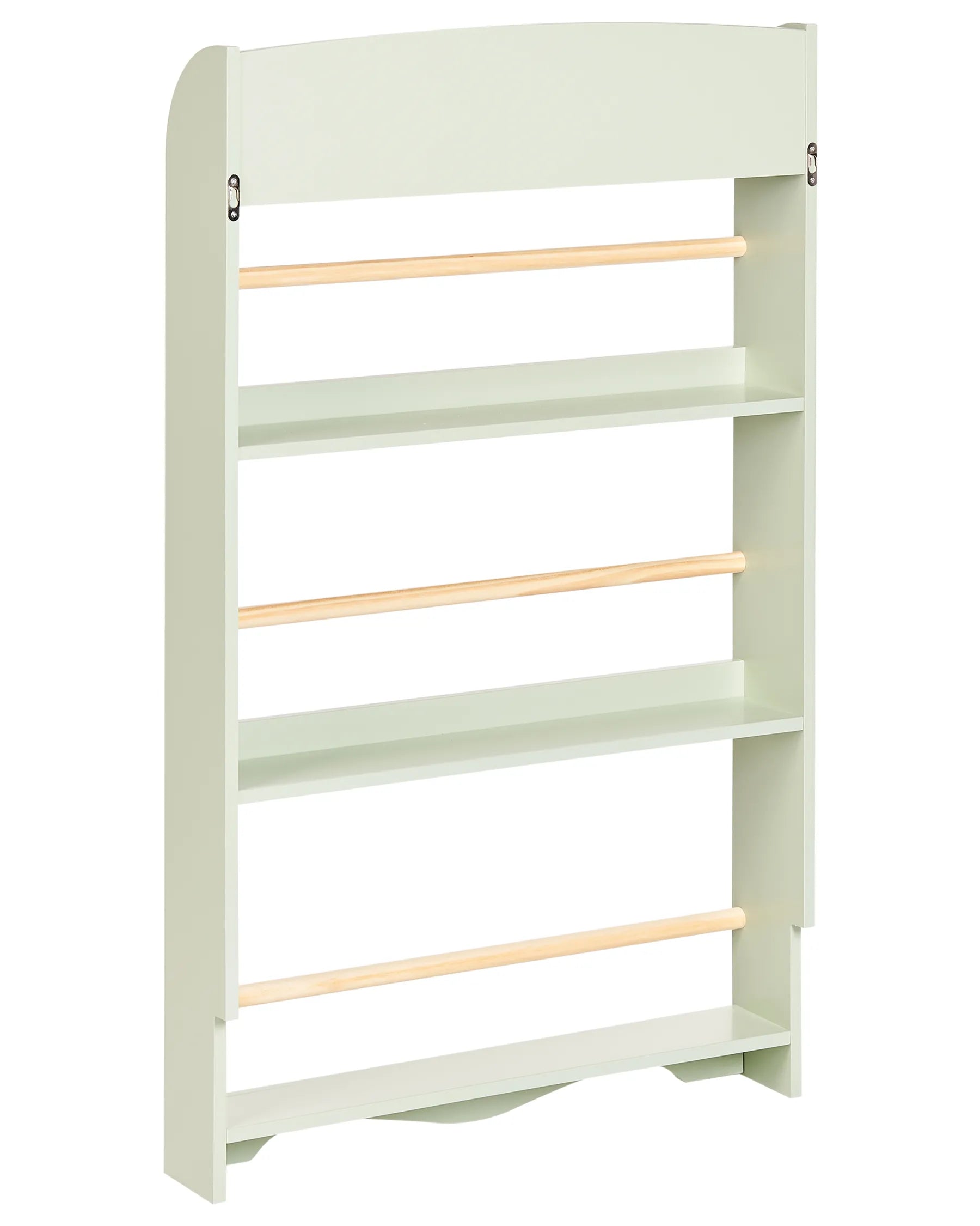 Wall Bookshelf LILOET 100 cm Light Green