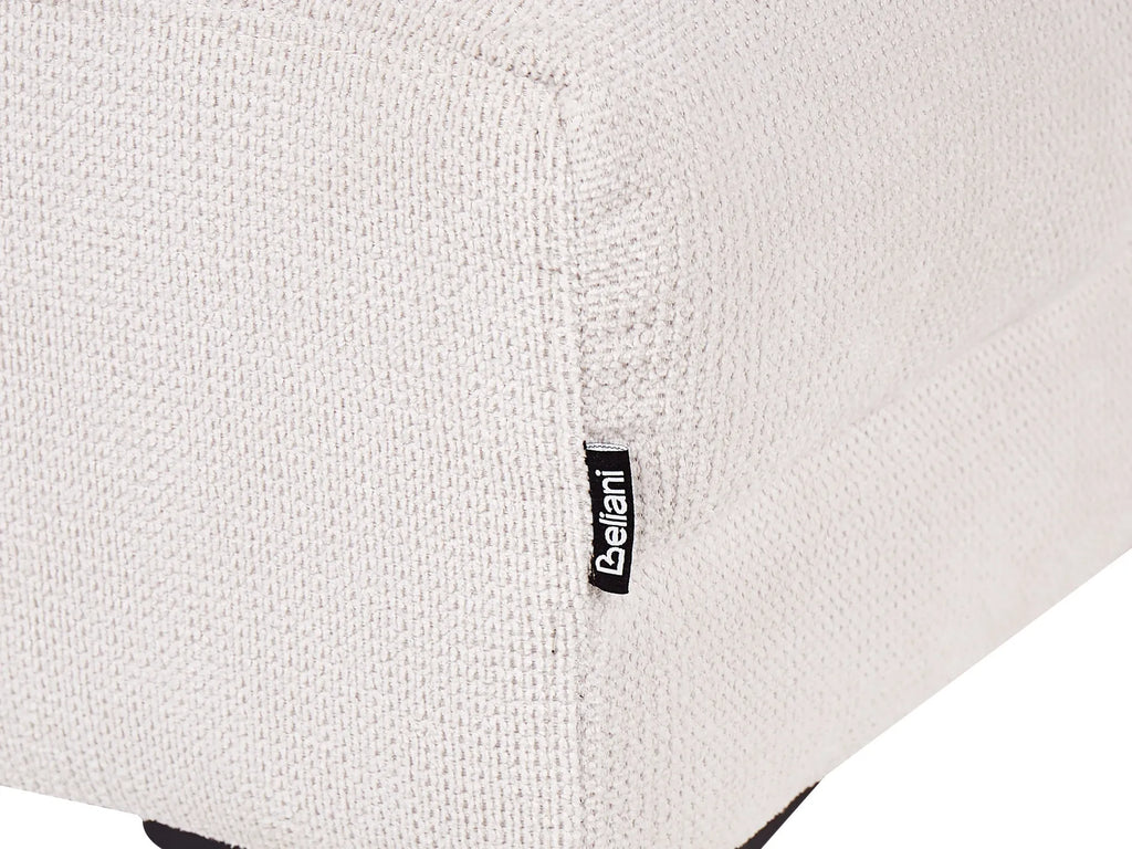 Ottoman ALNES Fabric Off-White