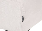 Ottoman ALNES Fabric Off-White