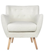 Armchair DRAMMEN Boucle White