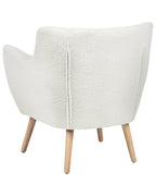 Armchair DRAMMEN Boucle White