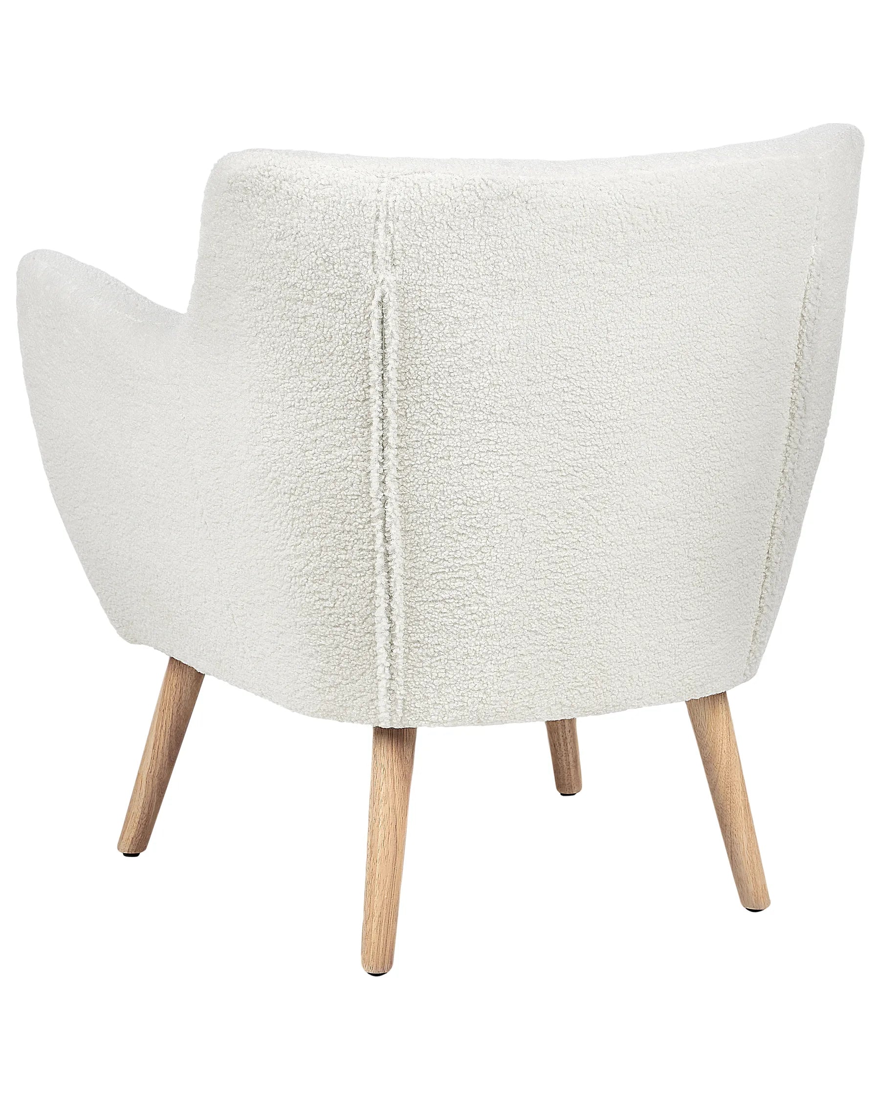 Armchair DRAMMEN Boucle White