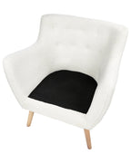 Armchair DRAMMEN Boucle White