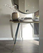 Console Table RAMONA Dark Ash Wood