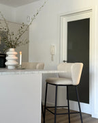 Set of 2 Bar Chairs MINA Off-White