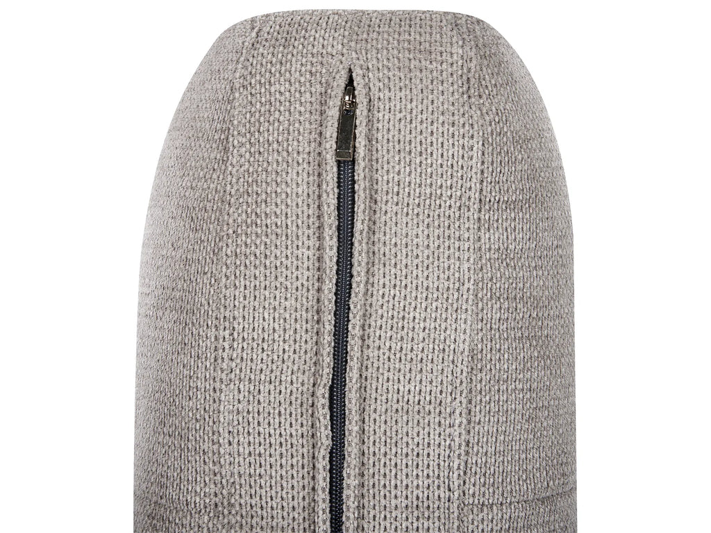 Sofa 2 Seater LAURILA Fabric Light Grey