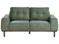 Sofa 2 Seater LAURILA Fabric Green