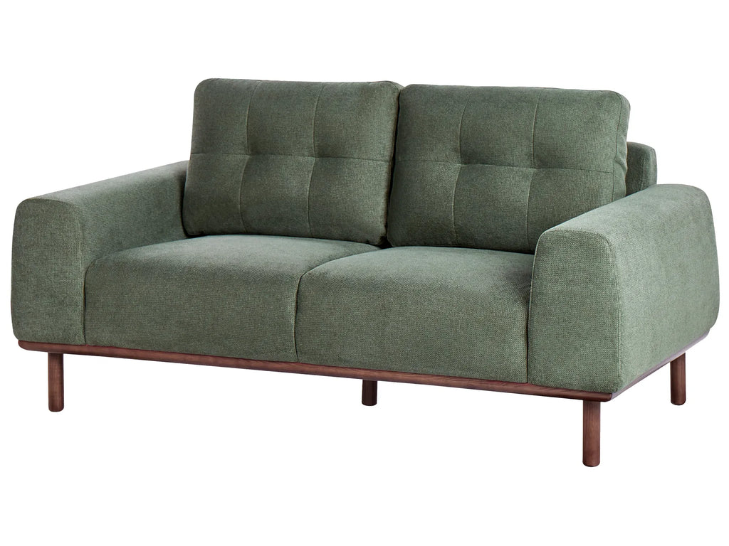 Sofa 2 Seater LAURILA Fabric Green