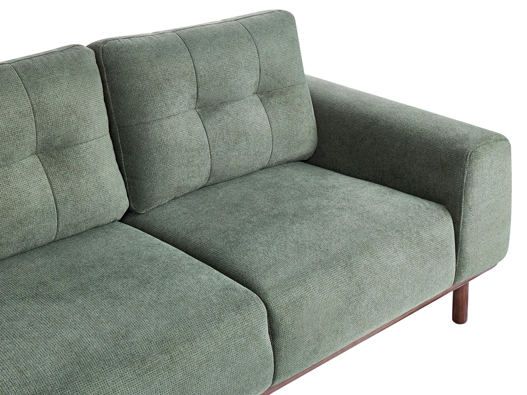 Sofa 2 Seater LAURILA Fabric Green