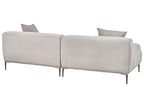 Sofa 3 Seater MATILA Fabric Light Grey