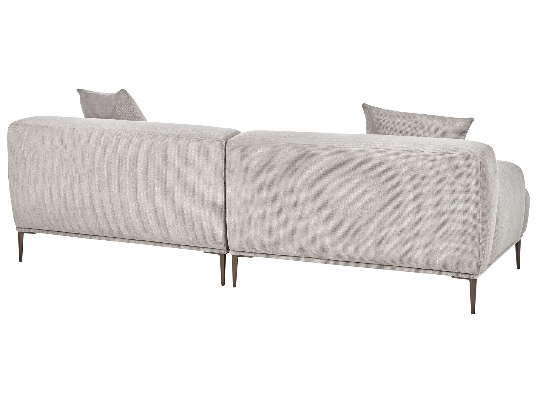 Sofa 3 Seater MATILA Fabric Light Grey