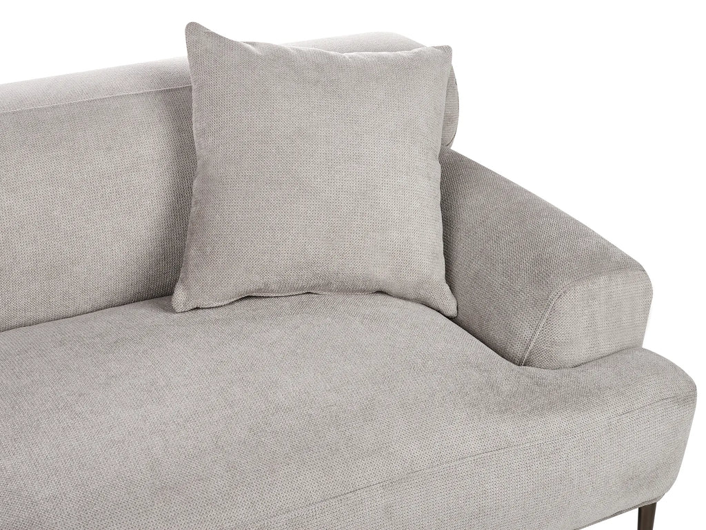 Sofa 3 Seater MATILA Fabric Light Grey