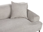 Sofa 3 Seater MATILA Fabric Light Grey