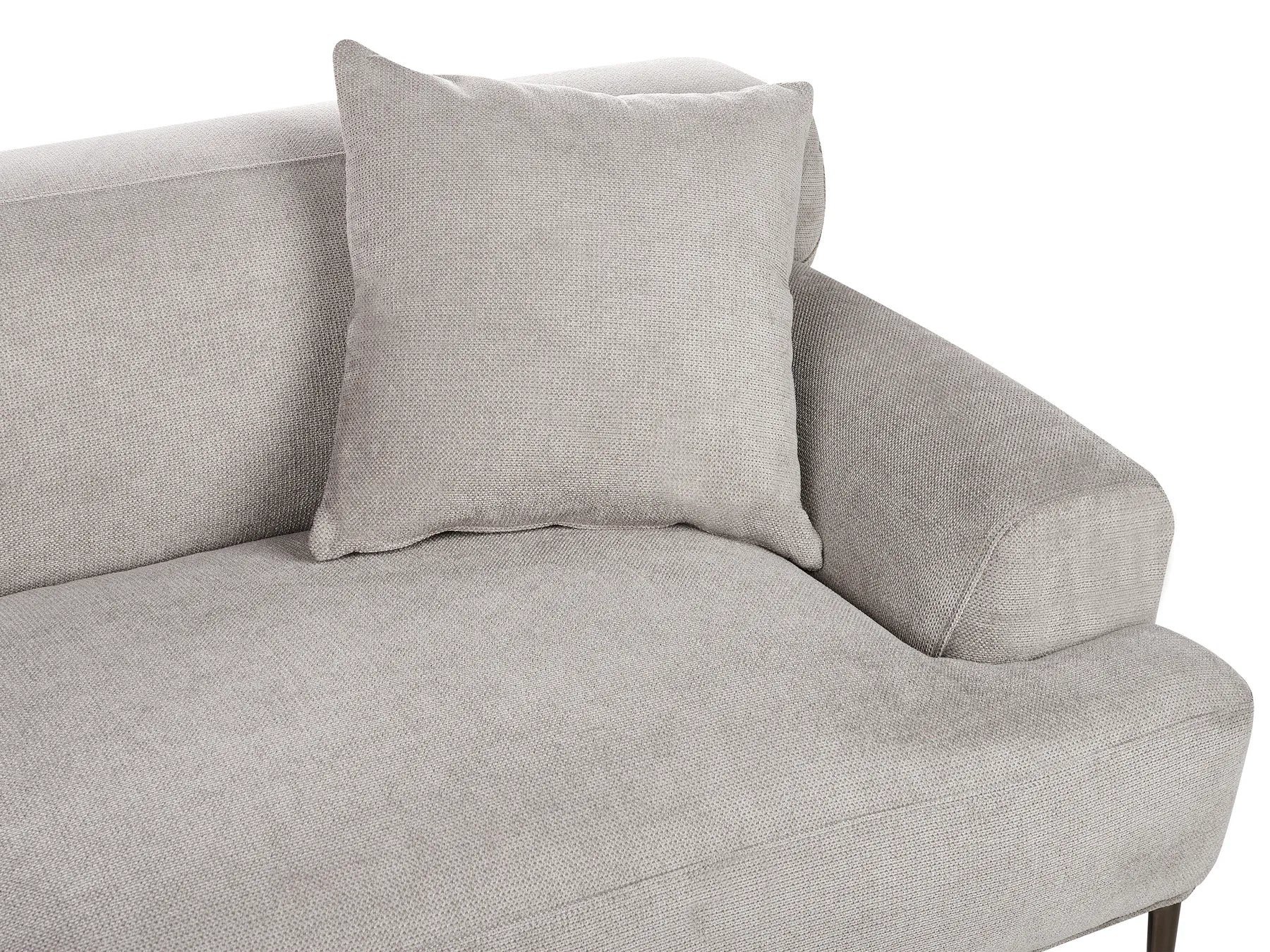 Sofa 3 Seater MATILA Fabric Light Grey