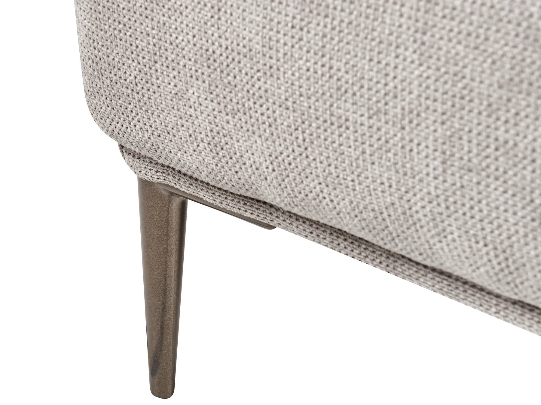 Sofa 3 Seater MATILA Fabric Light Grey