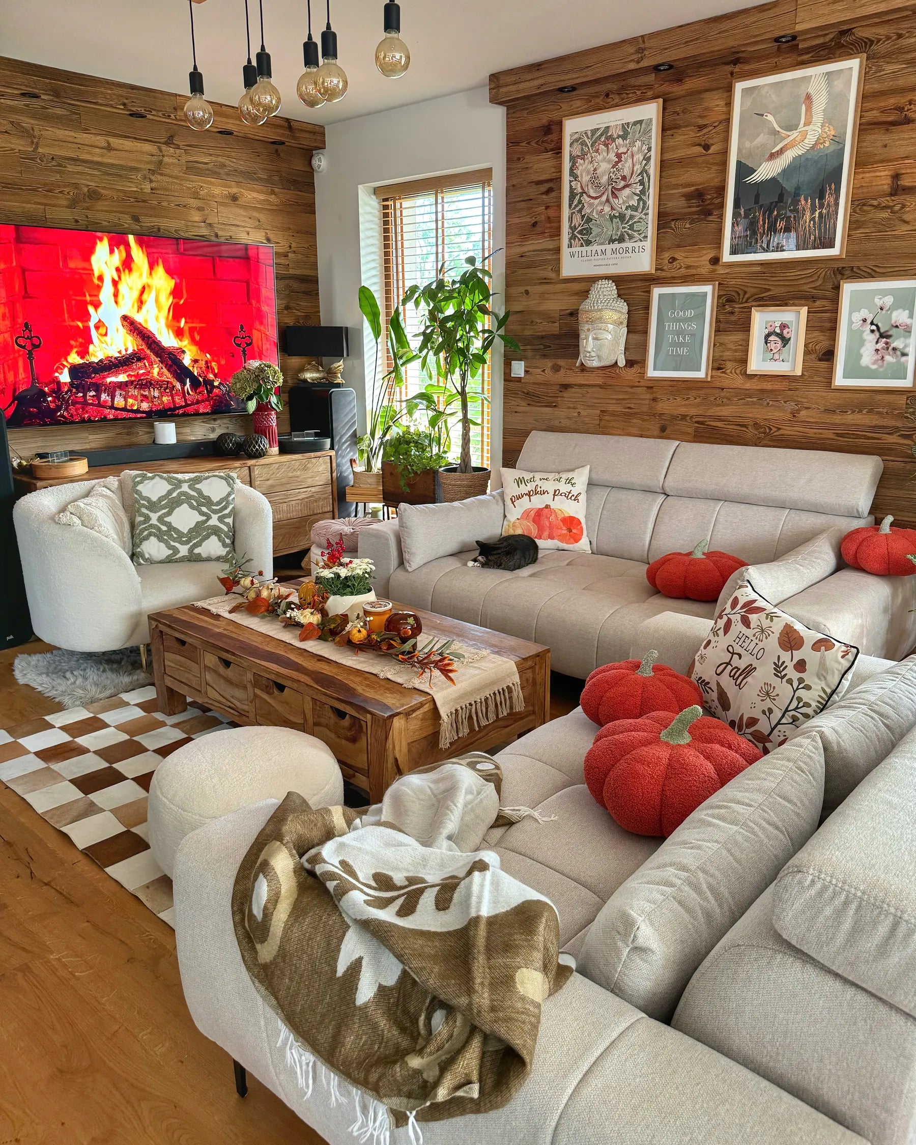 Sofa 2 Seater VEGAMO Fabric Beige