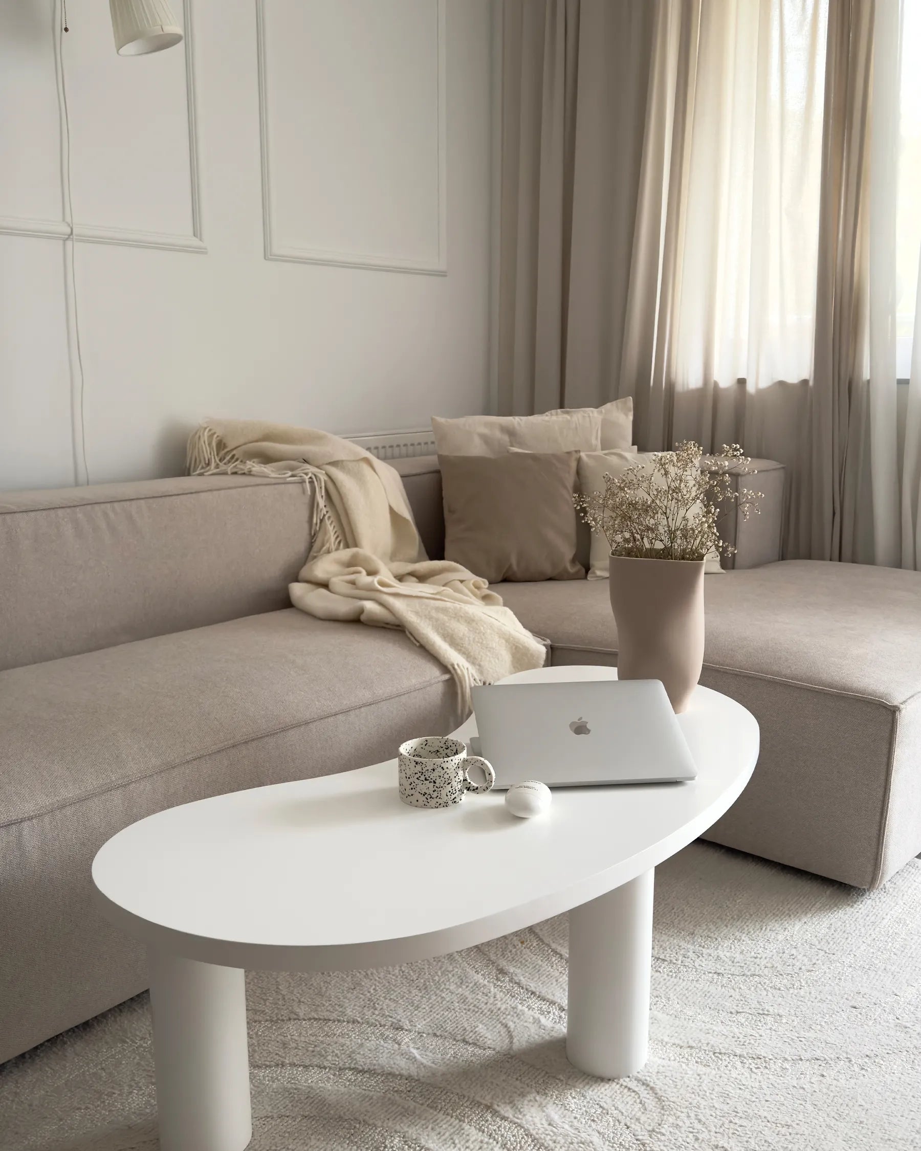 Coffee Table AUBURN White