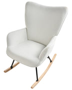 Rocking Chair ARSET Corduroy Off-White