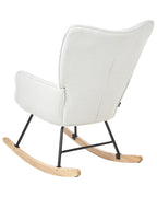 Rocking Chair ARSET Corduroy Off-White