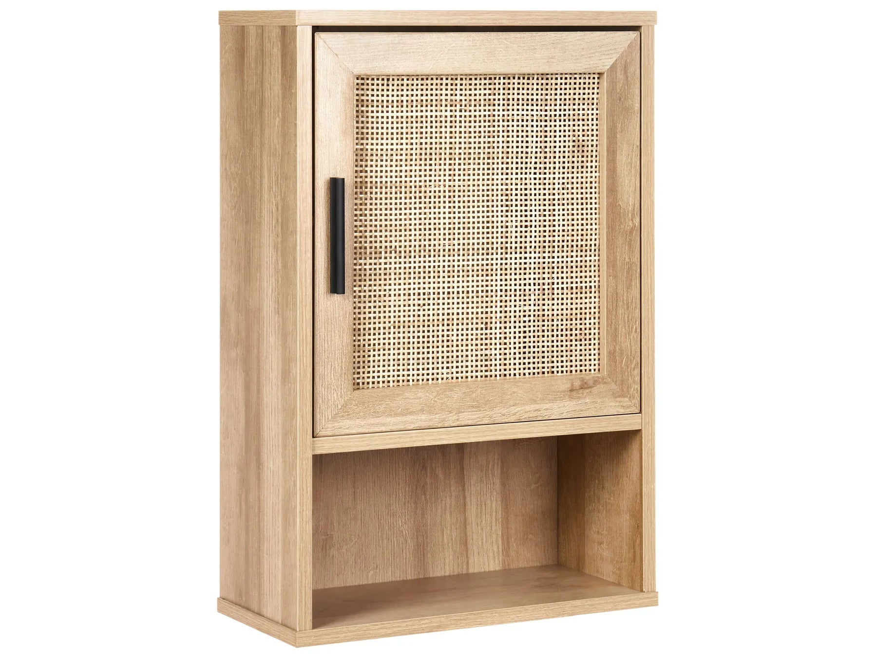 Bathroom Wall Mounted Cabinet ROSELL 40 cm Light Brown