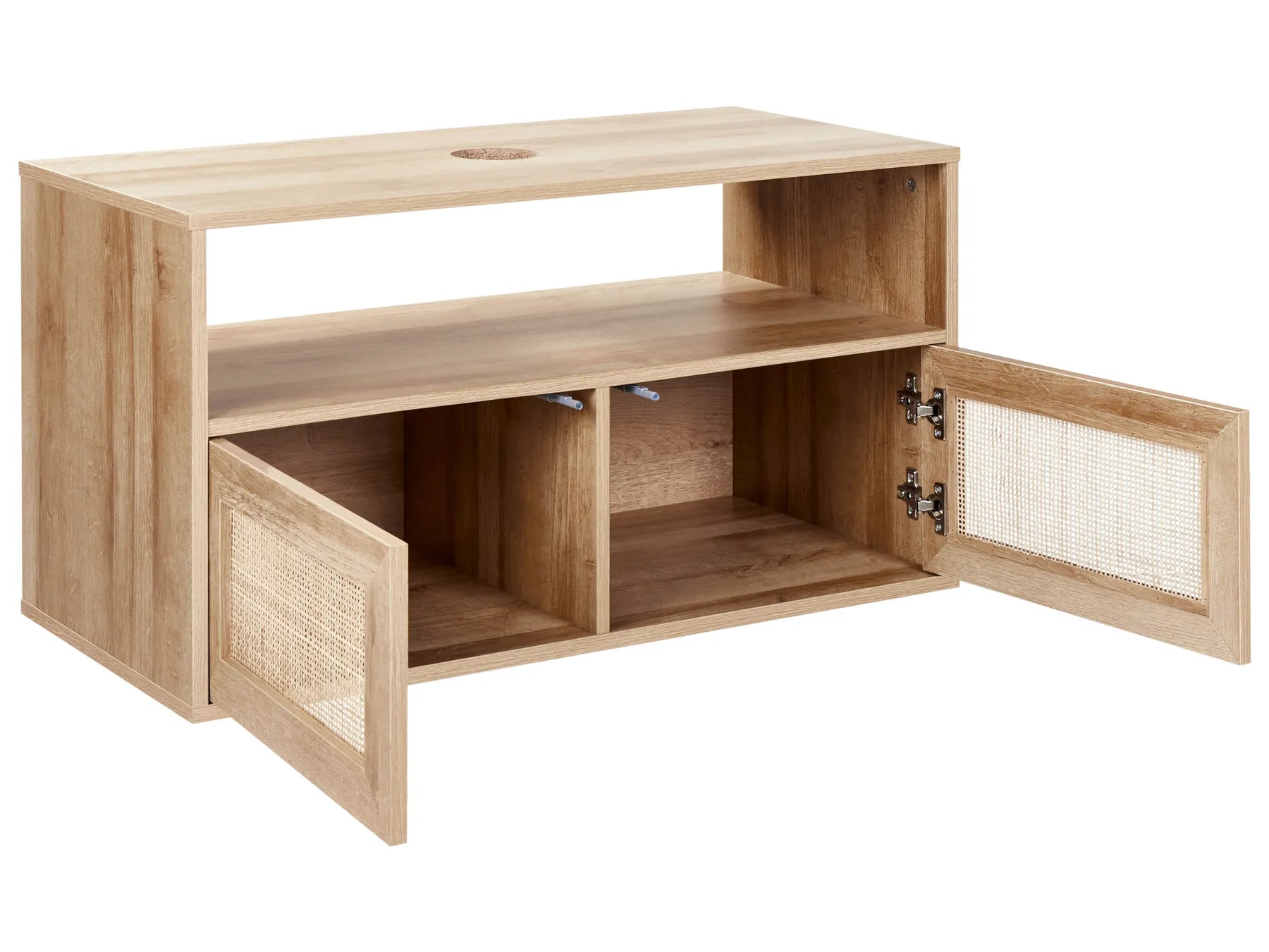 Wall Mounted Vanity Unit ROSELL 86 cm Light Brown