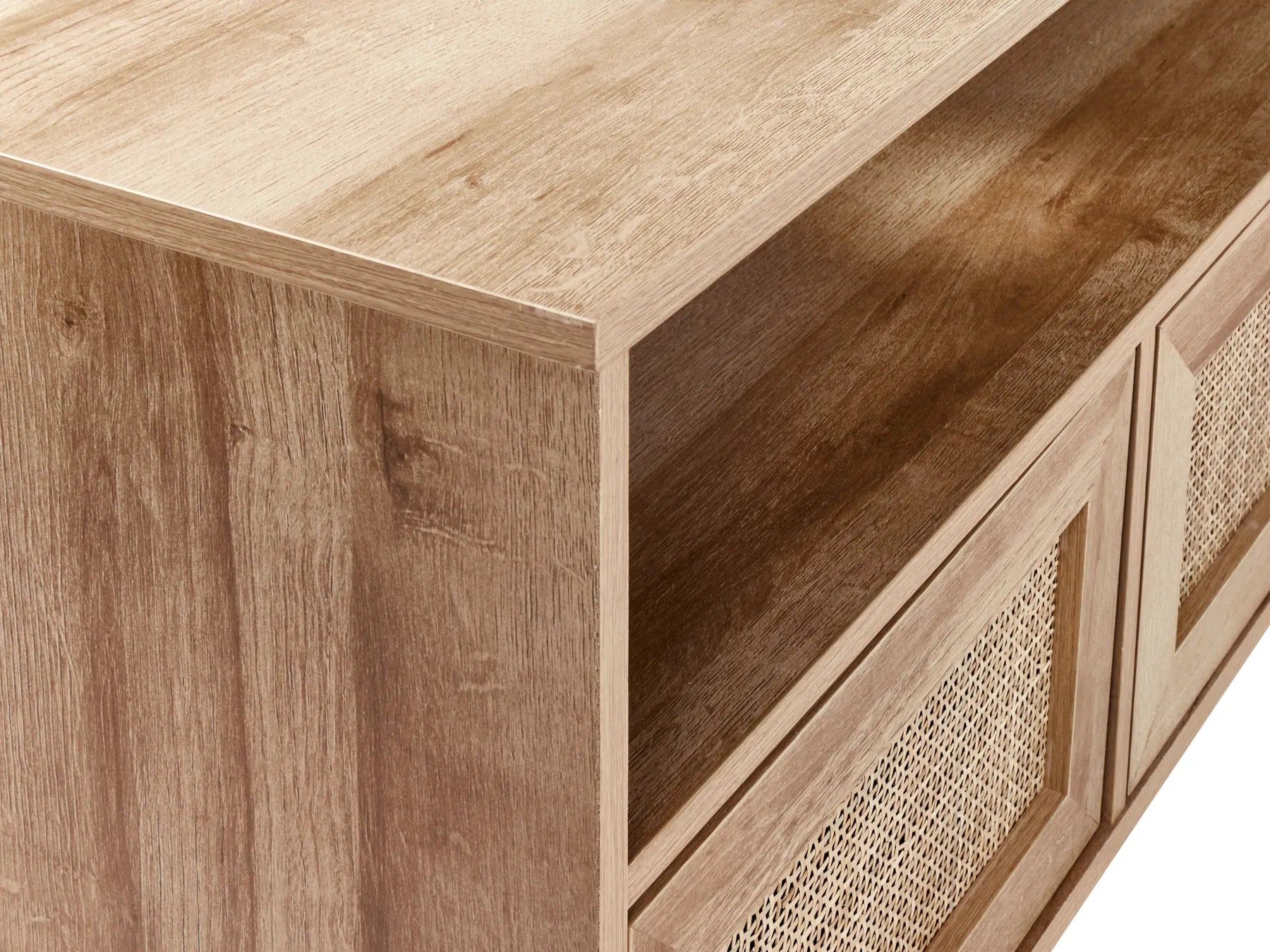 Wall Mounted Vanity Unit ROSELL 86 cm Light Brown