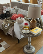 Side Table EULO Mango Wood Brown