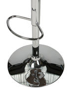 Set of 2 Bar Chairs ROTTERDAM Faux Leather Swivel White