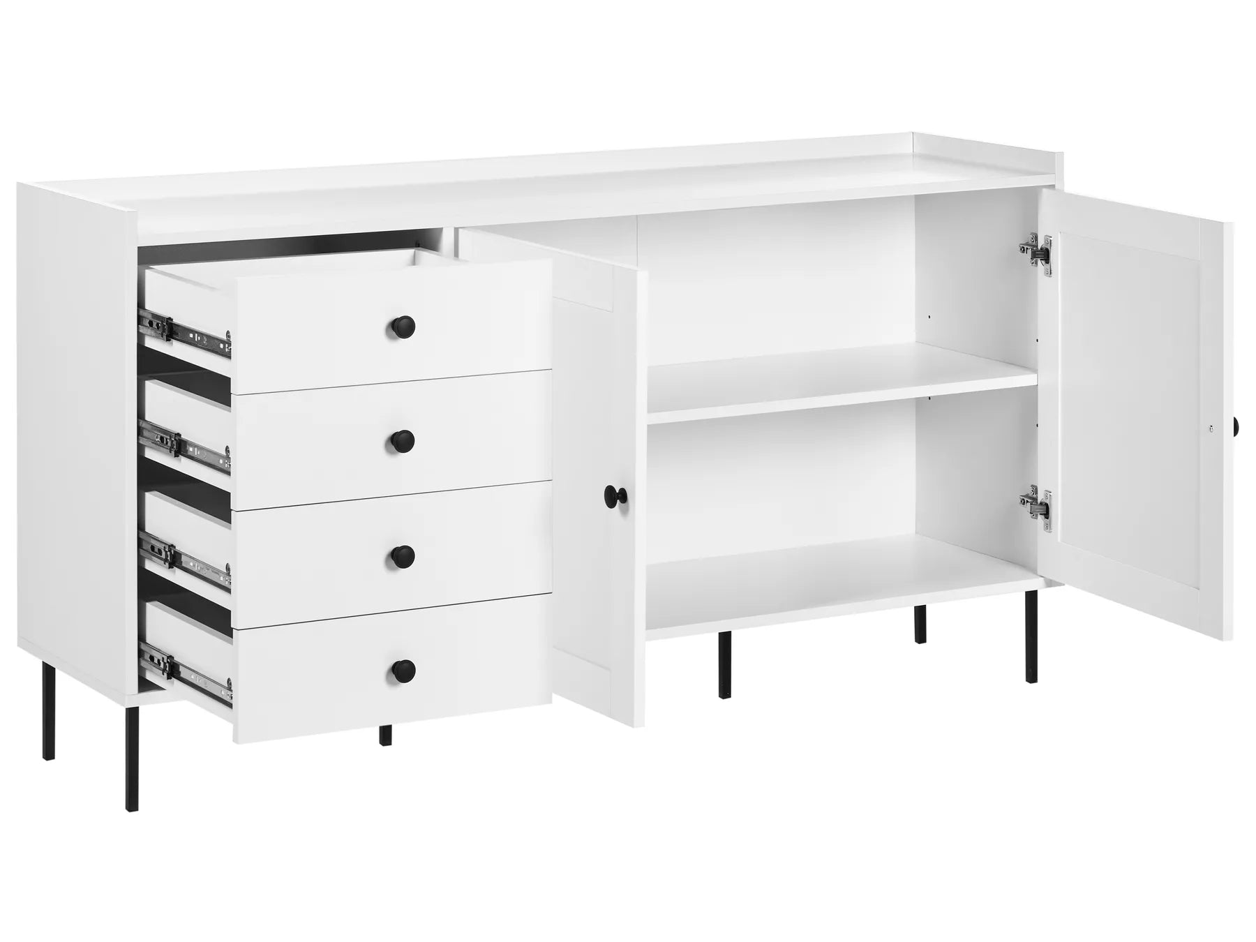 2 Door Sideboard ALCOVE White