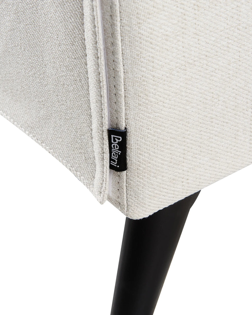 Recliner Chair SELVIK With Footrest Fabric Off-White