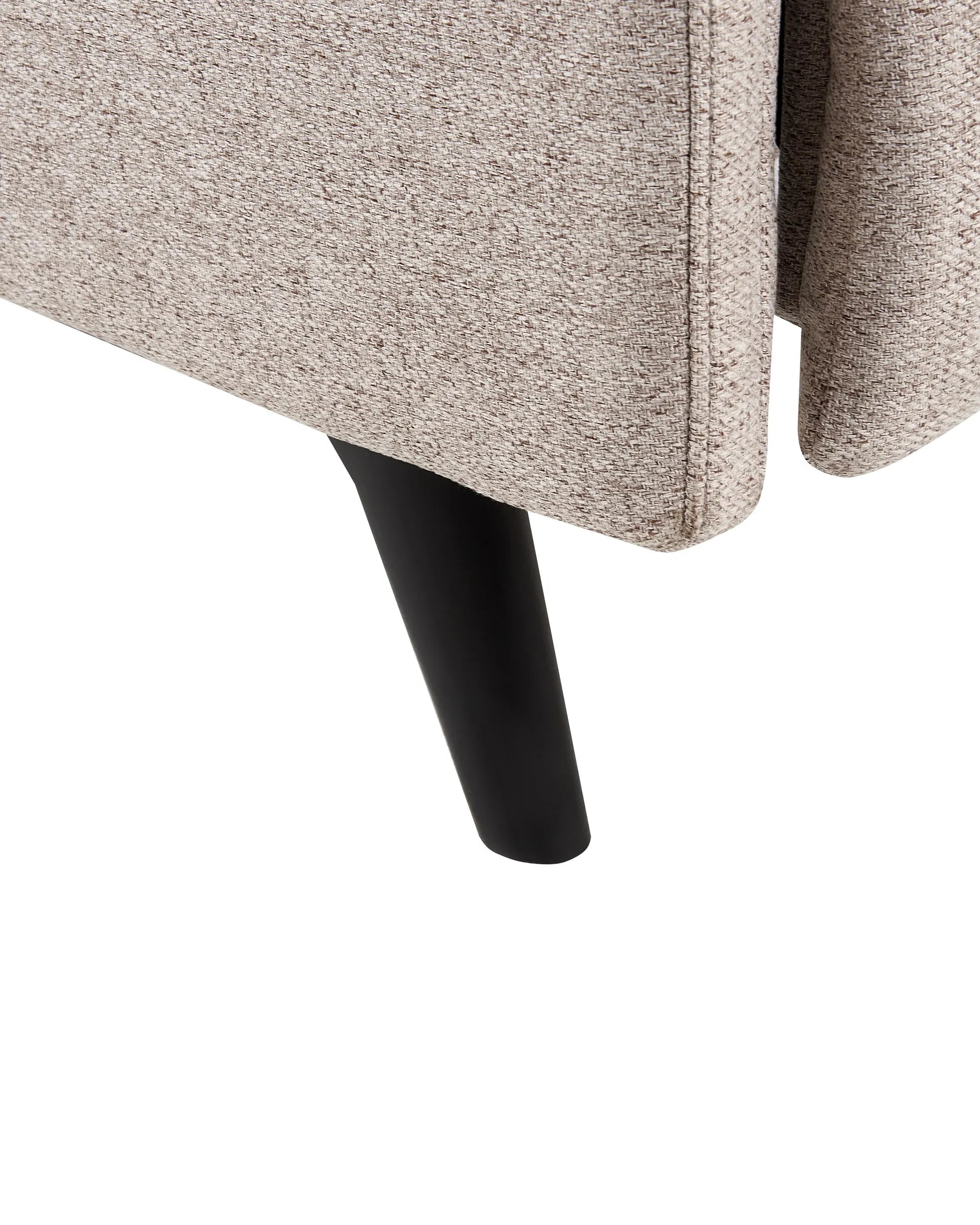 Recliner Chair SELVIK With Footrest Fabric Taupe