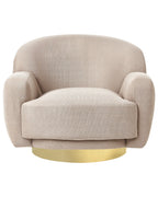 Armchair LEJRE Fabric Taupe