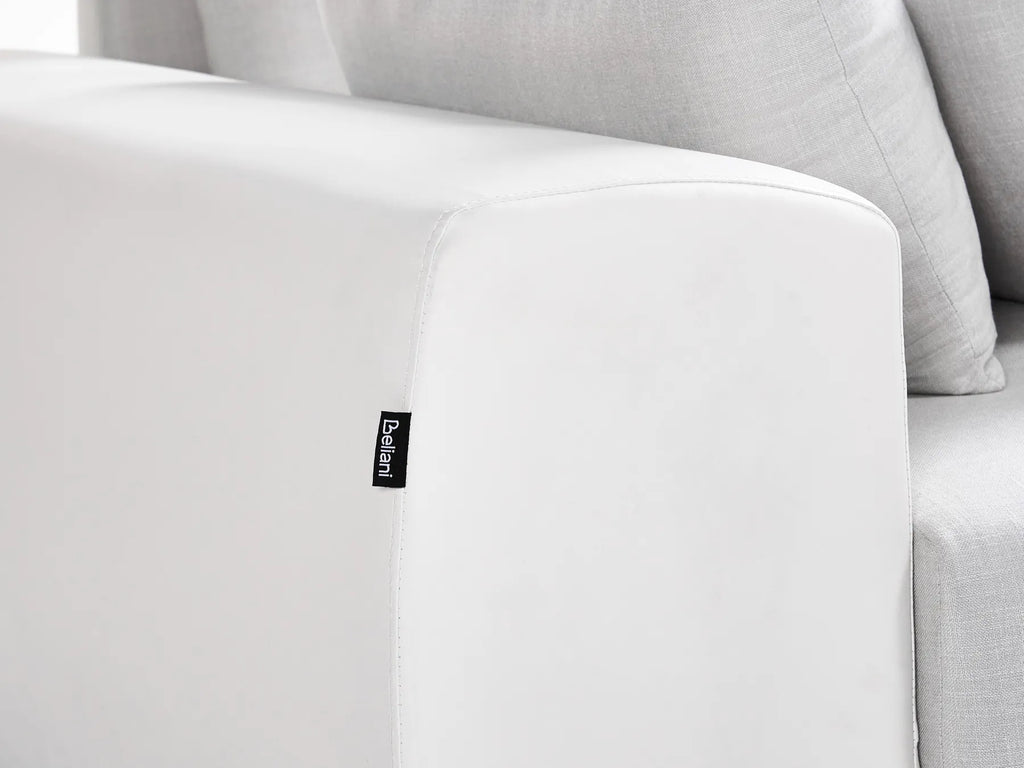 Sofa 4 Seater TORPO Fabric Light Beige