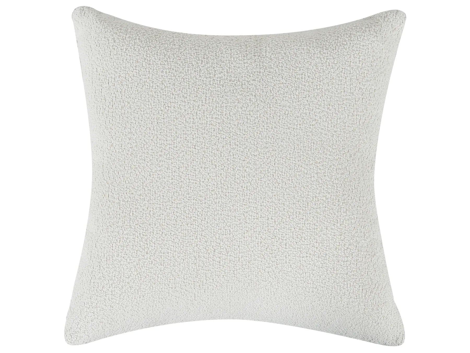 Corner Sofa 3 Seater HOLT Boucle White with Ottoman Left Hand