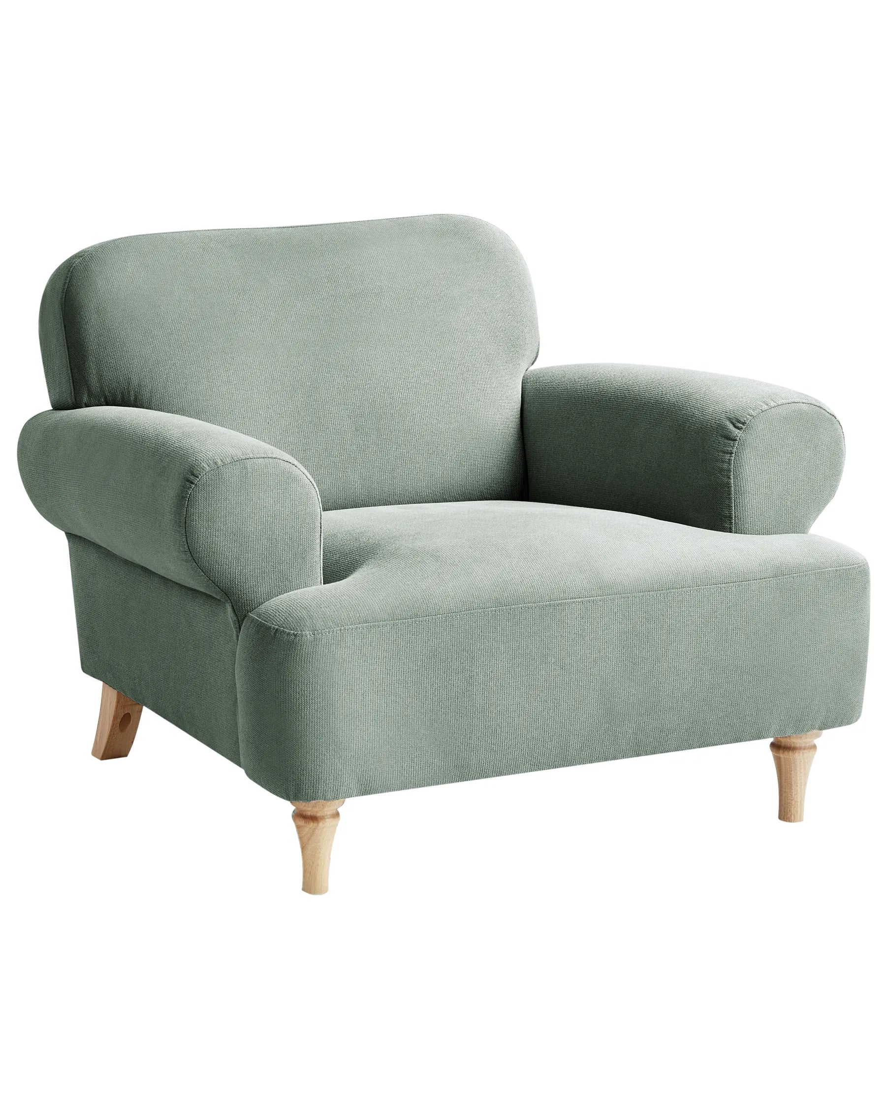 Armchair KIBERG Fabric Light Green