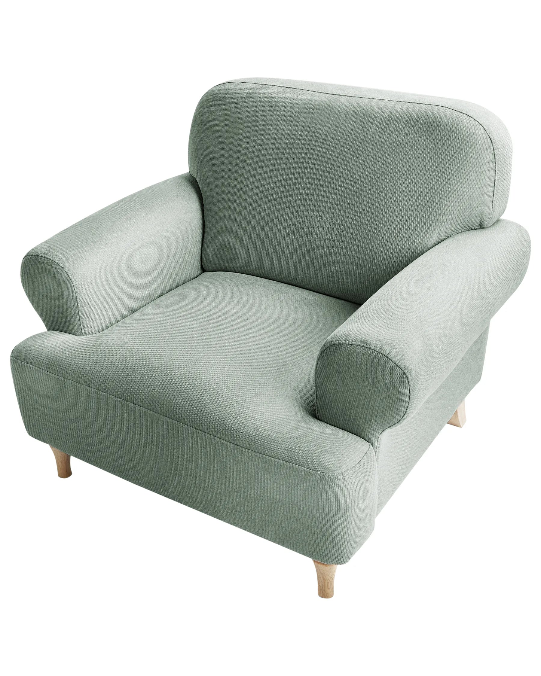 Armchair KIBERG Fabric Light Green