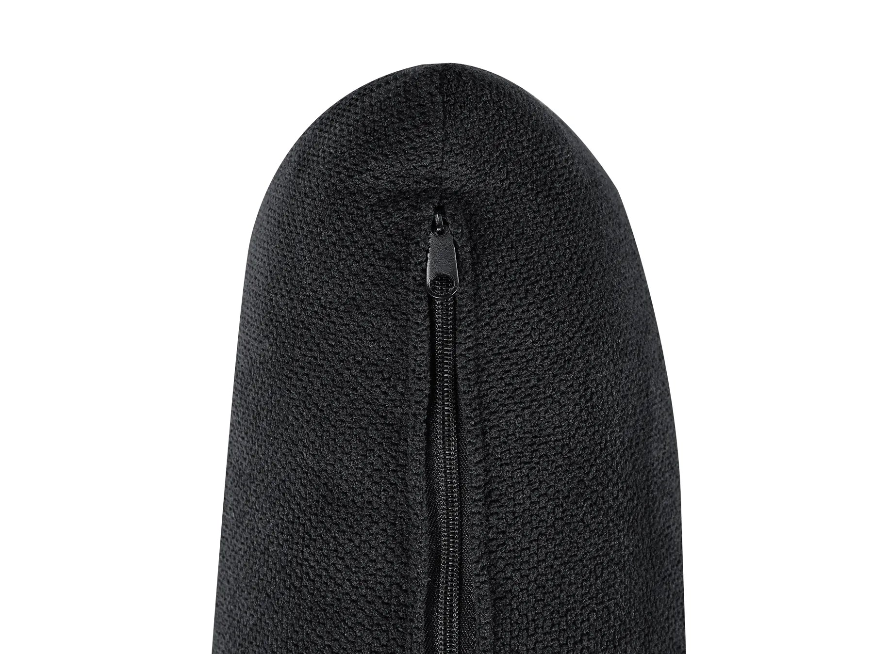 Corner Sofa 4 Seater IKAST Fabric Black Left Hand