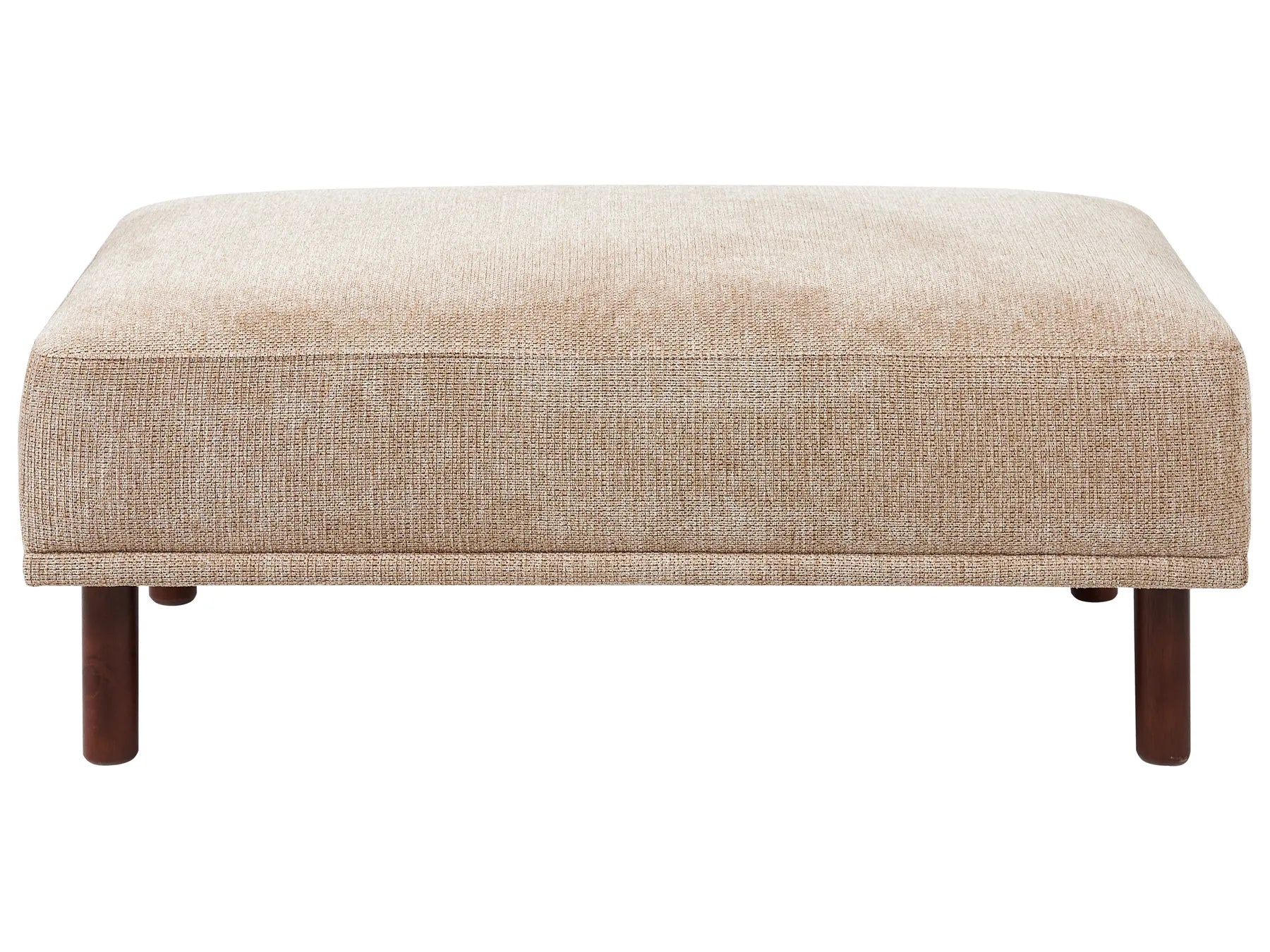 Ottoman HOLT Fabric Beige
