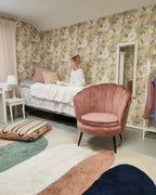 Pouffe MAPLE Cotton Multicolour