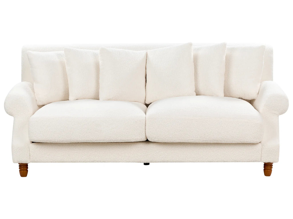 Sofa 2 Seater EIKE Boucle Off-White