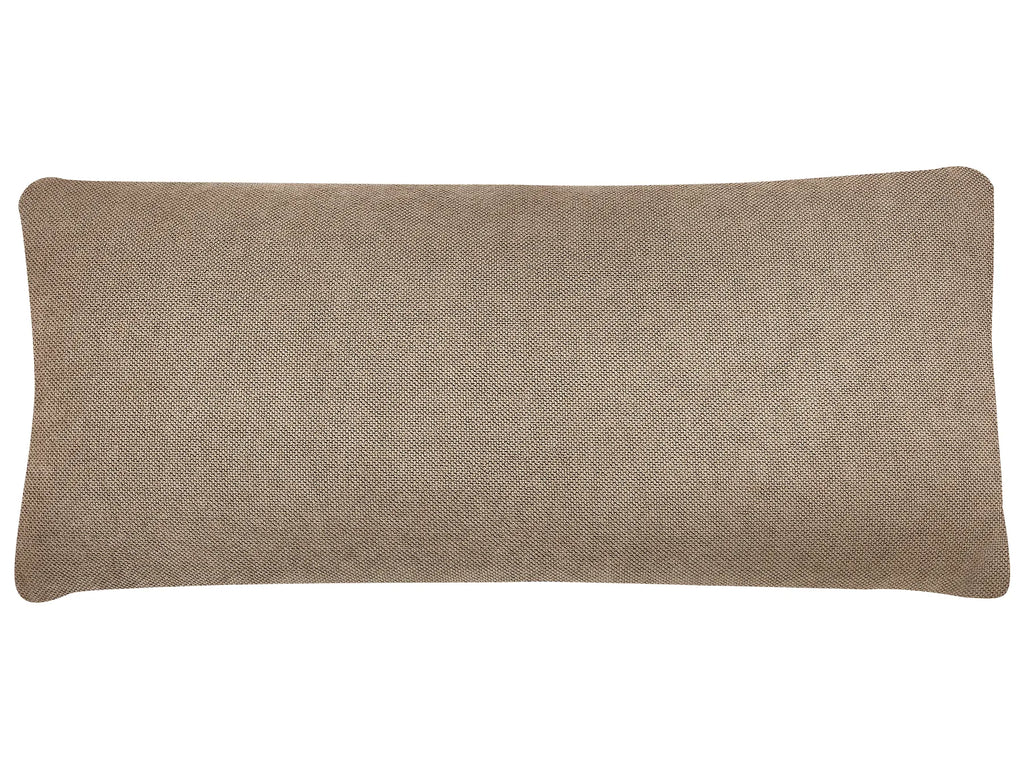 Chaise Longue INNVIK Fabric Brown with Storage