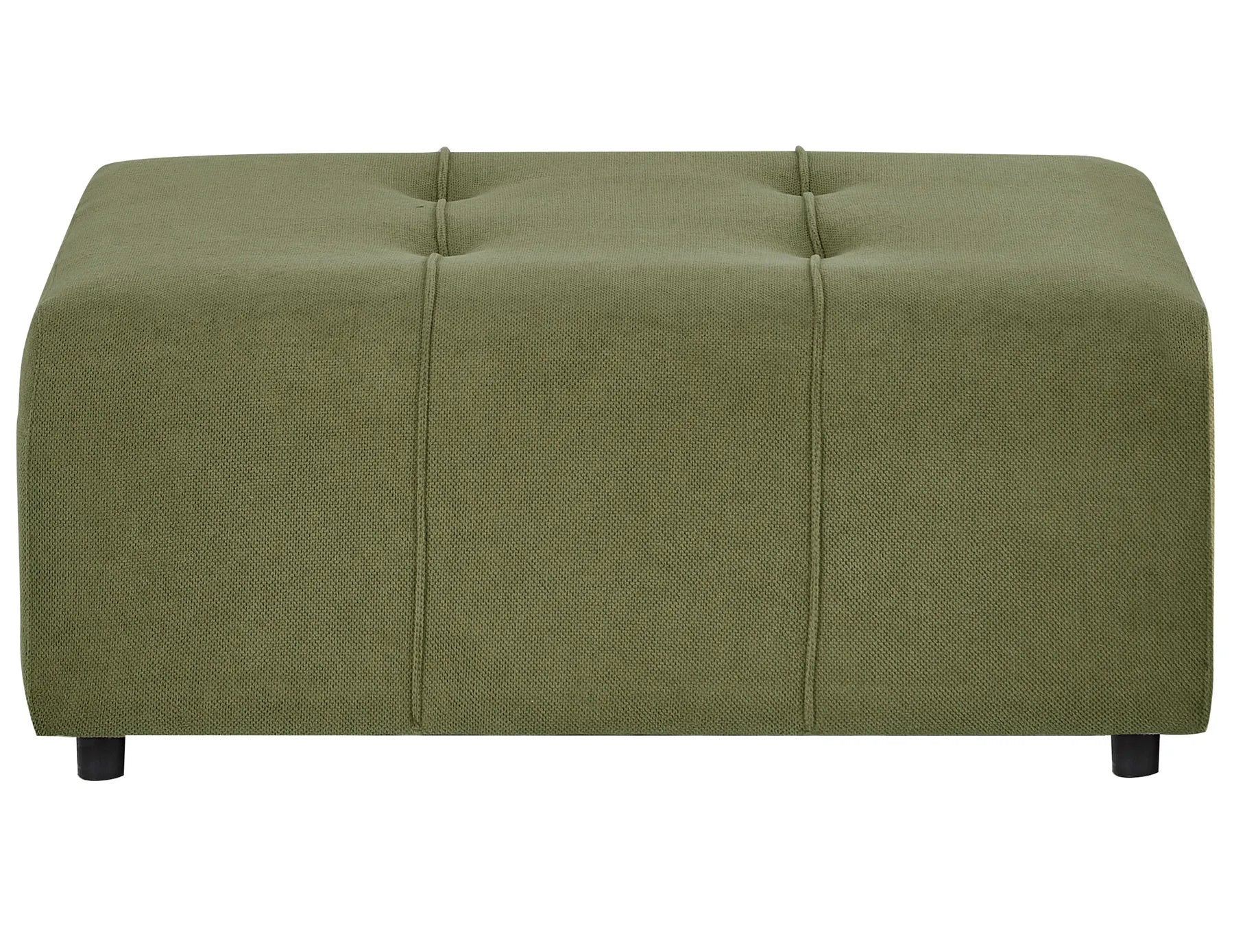 Ottoman INNVIK Fabric Green