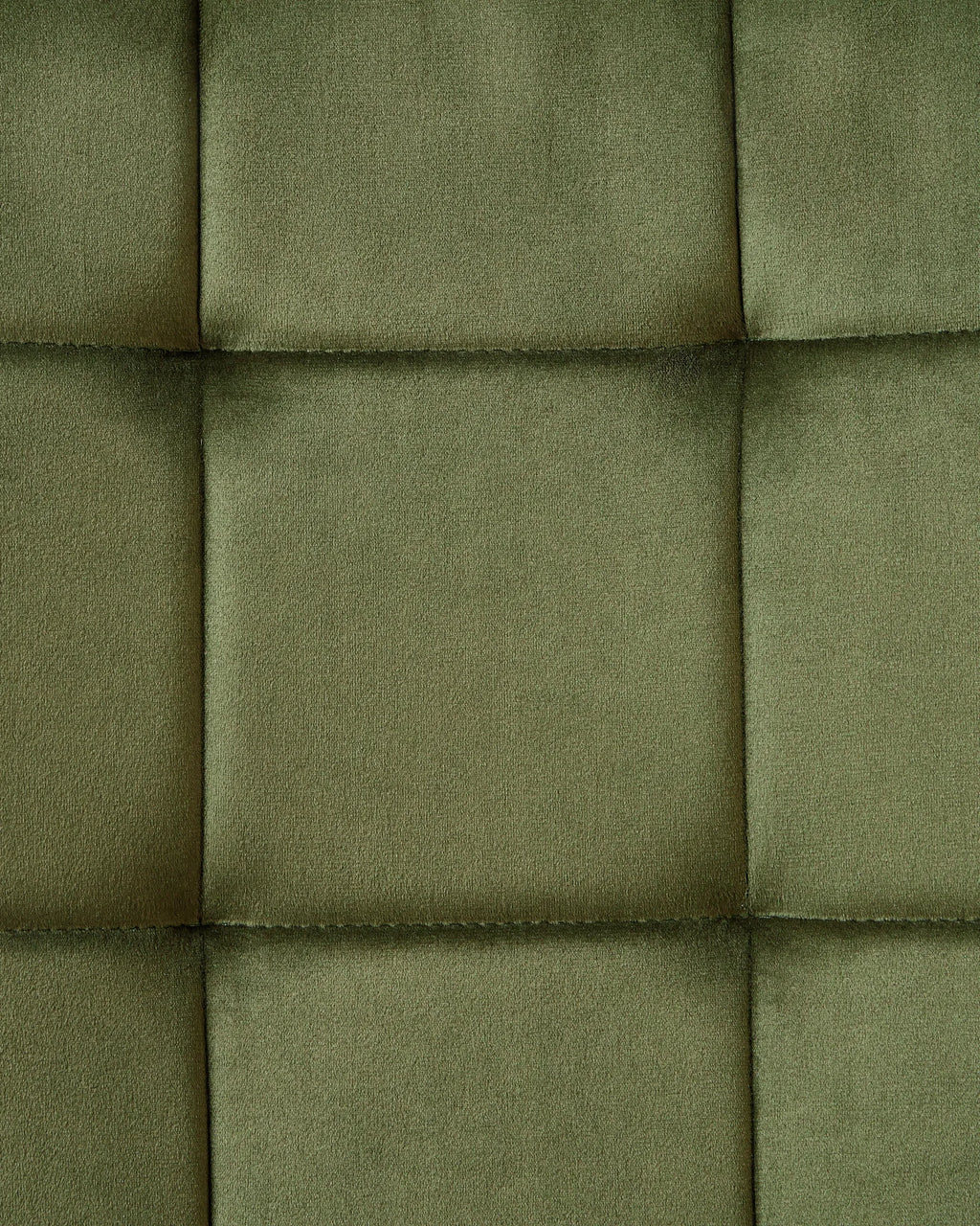 Set of 4 Dining Chairs Velvet Olive Green